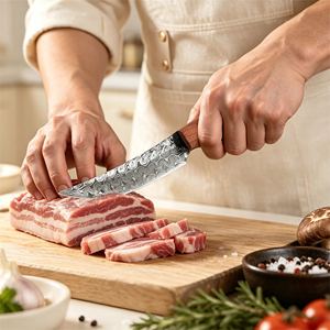 Ensemble de couteaux de cuisine forgés à la main, 2 pièces, couteau à désosser, couteau de chef, couteau à steak, couteau à légumes, fruits, poisson, viande, couteaux professionnels - Product Image 3