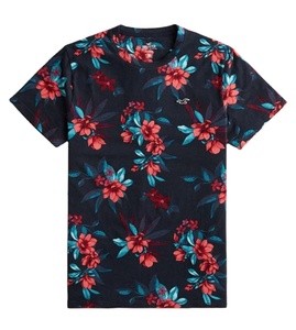 เสื้อยืดคอกลมแขนสั้นสำหรับผู้ชาย, เสื้อยืดผ้าฝ้ายลำลองพิมพ์ลายสกรีนผ้าไหม100% โลโก้ด้านหน้า - Product Image 6