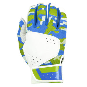 Sports Wear Baseball Battling Gloves For Men's Full Finger Breathable Baseball <b>Batting</b> Gloves With Custom Printed Design - Product Image 3