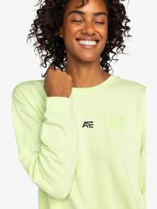 Sudadera Personalizada para Mujer, Corte Holgado, Cuello Redondo, 320 GSM, Algodón French Terry, Logotipo Bordado, Proveedor OEM ODM, Sudaderas con Capucha para Mujer - Product Image 3