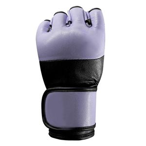 Guantes Profesionales de Entrenamiento y Sparring de MMA, Ligeros, de Cuero Premium, Medios Dedos/Sin Dedos, Cierre de Gancho y Bucle, Impresión Personalizada - Product Image 2