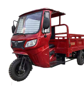 Zongshen 3-Wheel Open-Truck Tricycle <b>Gasoline</b> Motorcycle for Goods Loader Carrier - Product Image 3