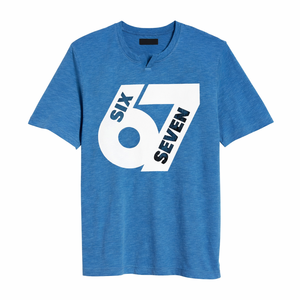 Camiseta de Hombre 100% Algodón, Cuello Redondo, Manga Corta, Color Sólido, Ecológica, Transpirable, Estilo Urbano de Verano, por TANAZAINRA INTERNATIONAL - Product Image 1