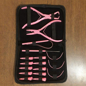 Kit Profesional de Extensión de Cabello de Precisión con Pinzas, Herramientas Completas para la Instalación y Remoción de Extensiones de Cabello para Principiantes - Product Image 3