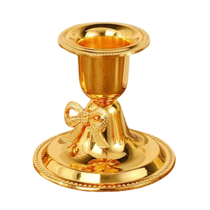High Quality Brass Vintage <b>Small</b> <b>Candle</b> Holder With Engraving And Polish Finished For Home Decoration Metal <b>Candle</b> Holder - Product Image 3