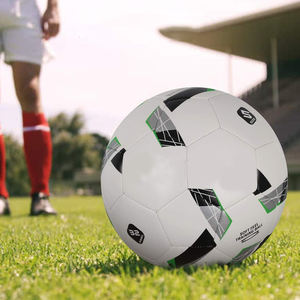 Ballon de football personnalisé en PVC/PU, imprimé, professionnel, en cuir thermocollé, pour match, nouvelle arrivée - Product Image 5