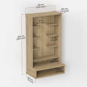 หิ้งไม้ขนาดเล็กแบบดั้งเดิม Shubh สำหรับติดผนังบ้าน - Product Image 4