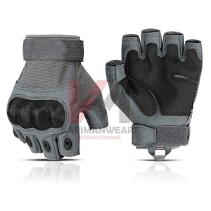 Premium Tactical Paintball Gloves Full Protection Shock Absorbing Knuckle Guard Breathable Mesh Back Anti <b>Slip</b> Palm Full Finger - Product Image 1