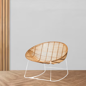 Silla de mimbre de ratán de alta calidad para sala de estar, uso directo para hoteles, villas, balcones, apartamentos fabricados con excelencia - Product Image 3