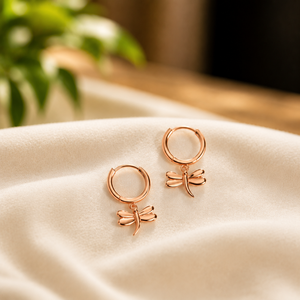Boucles d'oreilles créoles en argent sterling 925 pour femme, bijoux de mariage - Product Image 3