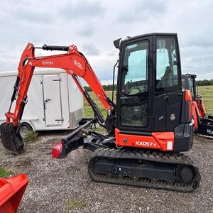 รถขุดขนาดเล็ก Kubota KX057-5 เครื่องจักรเคลื่อนย้ายดิน จัดส่งรวดเร็ว คุณภาพพรีเมียม - Product Image 1