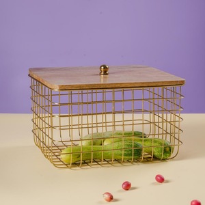 Bol de service en métal à bord festonné, bol décoratif à rebord incurvé pour la table à manger, la cuisine, le service de salades de fruits et les cadeaux - Product Image 6