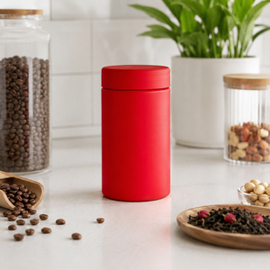500ml Matte PET Food Jar with Screw <b>Lid</b> Custom <b>Plastic</b> <b>Container</b> for Coffee Tea Candy Snack Packaging Vietnam Factory - Product Image 6