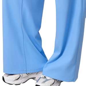 Sky Blue Thin Seamless Lightweight High Waist Yoga Pants Women Stretch Fitness <b>Workout</b> Activewear Performance - Product Image 5