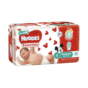 Pañales para bebé Huggies ultra suaves y transpirables, pañales desechables para recién nacidos, suministro al por mayor, exportación. - Product Image 1