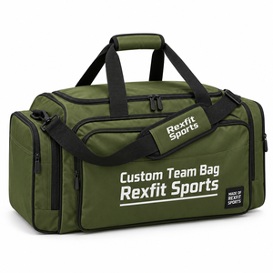 Bolsa de deporte resistente con diseño personalizado para equipos, gran capacidad para zapatos y correa de hombro acolchada, venta al por mayor. - Product Image 2