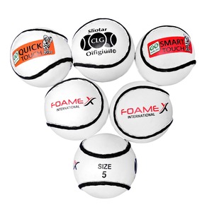 Balón de Hurling de Entrenamiento en Oferta, Colores con Logotipo Personalizado, Alta Calidad, Tamaños Oficiales 4 y 5, Cuero PU Ecológico, Peso Ligero - Product Image 3