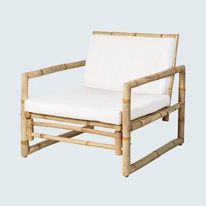 Chaise de relaxation en bambou de haute qualité, fabrication de chaises en bambou avec coussin pour la décoration de jardin, mobilier pour la maison et l'hôtel par KingCraftViet - Product Image 2