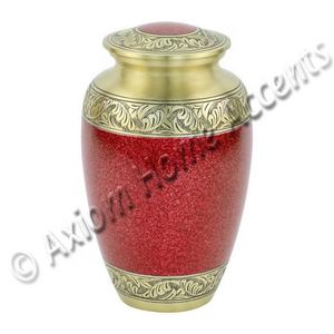 Urna de latón artesanal con artesanía detallada y acabado pulido suave para un memorial amoroso por Axiom Home Accents - Product Image 5