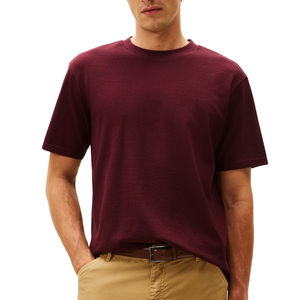 T-shirt Homme Personnalisé avec Logo, Vente en Gros, Qualité Supérieure, Tissé Solide, Manches Courtes, Coupe Classique, Marque de Mode Streetwear Premium - Product Image 2