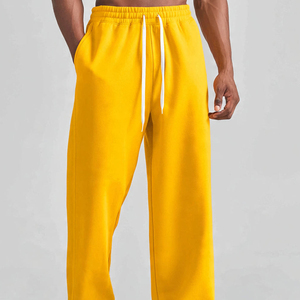 Pantalon de jogging 100 % coton pour homme, personnalisable avec logo, en molleton respirant, décontracté, vente en gros - Product Image 6