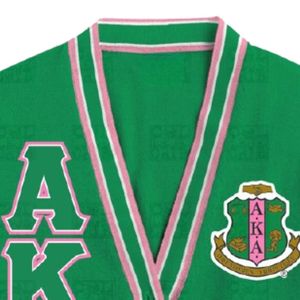 Green Pink Chenille Letters Shield <b>Cardigan</b> <b>Sweater</b> Women Embroidered Crest Knit Button Front Preppy Style Casual Fashion - Product Image 6