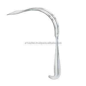 Rétracteur Polloson A-1 VERITAS de qualité supérieure, 27 cm, instruments de chirurgie générale pour cliniques |   Kit d'instruments médicaux - Product Image 2