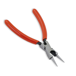 Alicates de joyería de alta calidad, mini alicates de punta redonda de 5 pulgadas con cortador, alicates de acero inoxidable para abalorios, para profesionales. - Product Image 4