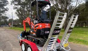 รถขุดตีนตะขาบ Kubota U17-3 ใหม่ – น้ำหนัก: 3,700 ปอนด์, กำลังเครื่องยนต์ 16.1 แรงม้า ใช้งานมาแล้ว 2000 ชั่วโมง - Product Image 5