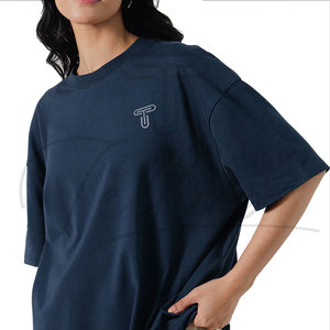 Camiseta de Verano para Mujer, Moderna, de Manga Corta, Corte Ajustado, Servicio OEM, Secado Rápido, Transpirable, Talla Grande - Product Image 3