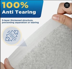 100 Pañales Desechables Ecológicos de Tela y Papel para Mascotas, Diseño de 5 Capas a Prueba de Fugas, Ultra Absorbentes para Perros, Hechos en EE. UU. - Product Image 6
