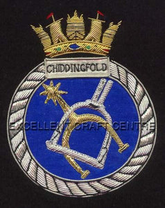 Écusson brodé personnalisé avec motif Aigle Couronné, à coudre en dentelle, badge en tissu avec épingle de sûreté pour vêtement, style circulaire - Product Image 3