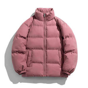 Cropped Custom Puffer <b>Jacket</b> <b>Men</b> Quilted Winter Outerwear Logo Private Label Wholesale Manufacturer USA <b>UK</b> Europe - Product Image 6