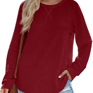 Sweat-shirts pour femmes de haute qualité, faciles à assortir, prix de gros, couleur personnalisable, sweat-shirt en coton respirant pour femmes en vente - Product Image 4