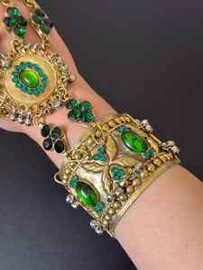 Parures de bijoux afghanes vintage en argent plaqué, faites à la main, de haute qualité, au design magnifique et personnalisé, pour mariage 2026 - Product Image 4