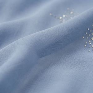 Tudung Bawal Cuadrado Personalizado con Estampado Floral y Animal, de Algodón Voile, Estilo Tradicional Musulmán, Pañuelo para Mujer, Hijab Suave y Amigable con la Piel - Product Image 5