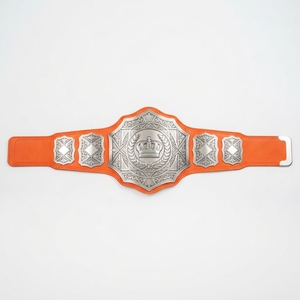 Ceinture de championnat sportive personnalisée, ceinture de récompense pour la lutte et la boxe, plaques métalliques de qualité supérieure, sangle en cuir, logo gravé - Product Image 5