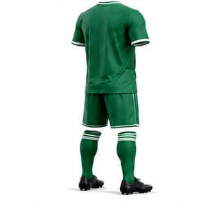 Professional Football Soccer Uniform Designed with Ergonomic Athletic Fit, Sweat-Wicking Performance Fabric and Fully Customized - Product Image 5