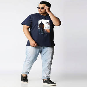 Camisetas de Moda para Hombre, Talla Grande, Hombros Caídos, Algodón, Camiseta Oversize de Alta Calidad - Product Image 1