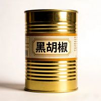 Boîtes de conserve vides de qualité alimentaire pour assaisonnements |   Poudre de poulet, poivre noir, poudre de crème anglaise - Emballage