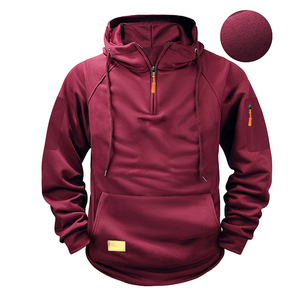 Fabricant sur mesure de sweats à capuche d'hiver pour hommes, logo personnalisé, 100% coton molletonné, pour commandes en gros, marques de vêtements internationales - Product Image 4