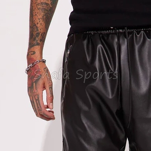 กางเกงหนังขายดี ดีไซน์ล่าสุด ขายส่ง กางเกงหนังผู้ชายสไตล์โดดเด่น ปี 2025 กางเกงหนังผู้ชายน้ำหนักเบา - Product Image 4