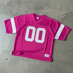 Camiseta de fútbol americano de malla personalizada 2026 de estilo urbano americano de gran tamaño para hombre, camiseta de práctica de malla, camisetas de fútbol americano de malla - Product Image 6