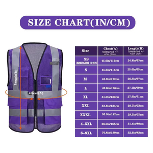 Chaleco de Seguridad Reflectante Personalizado para Exteriores, Unisex, Ropa de Trabajo, Chaqueta sin Mangas, Impermeable, Resistente al Agua, Alta Visibilidad - Product Image 3