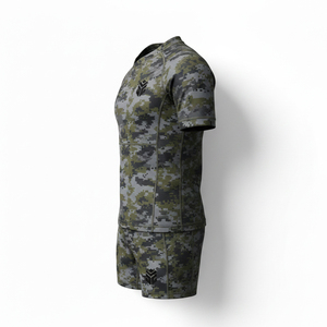 Nuevo Diseño Personalizado de Uniforme de Rugby Sublimado de Manga Corta, Transpirable, de Secado Rápido, Ropa Deportiva Profesional de Fábrica - Product Image 4