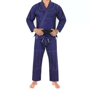 Uniforme de Karate Unisex, Traje de Entrenamiento, Chaqueta de Manga Larga y Pantalones, Ligero y Duradero, 100% Algodón, Logotipo Personalizado - Product Image 4