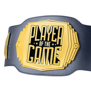 Ceinture de champion du jeu, qualité supérieure, design or et noir, ceinture de titre personnalisable pour événements sportifs - Product Image 2