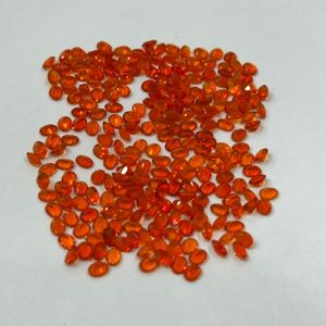 Gem Quality Natural Fire <b>Opal</b> Oval Cut 6x4mm Calibrated Loose Orange <b>Opal</b> Gemstones Untreated Madagascar Wholesale Grade - Product Image 5