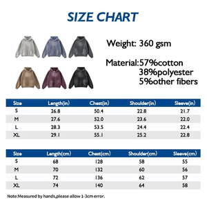 High Street Men's <b>Spray</b> Dyed Wash Hoodie 360GSM Fleece Distressed Sweatpants <b>Sets</b> Breathable Hoodie Tracksuits for Men - Product Image 3