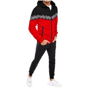 Conjunto deportivo informal de 2 piezas para hombre, de secado rápido, a la moda, de manga larga, transpirable, cortavientos, servicio OEM personalizado. - Product Image 5